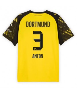 Günstige Borussia Dortmund Waldemar Anton #3 Heimtrikot 2025-26 Kurzarm